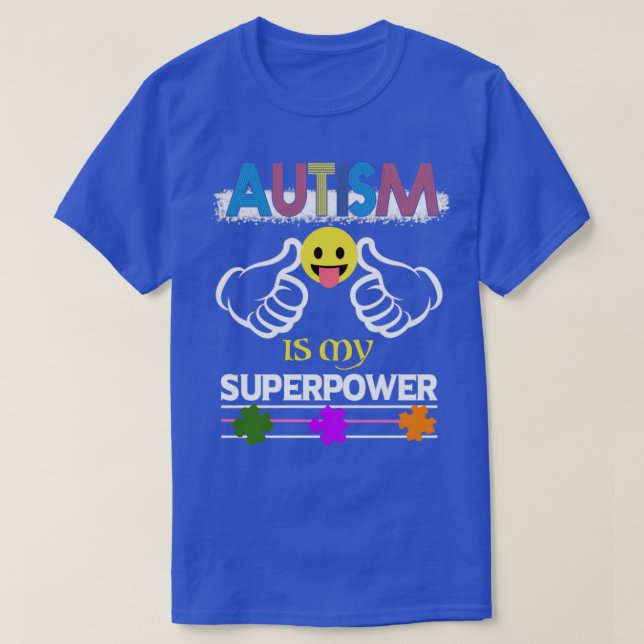 Autism Speaks  T-Shirt (Design Front)