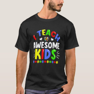 Autism Special Education Teacher Puzzle Piece T-Shirt
