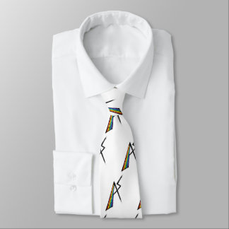 Autism Spectrum AS Symbol | Modern Rainbow Tie