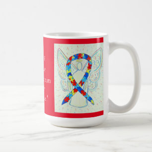 Autism Spectrum Disorder Awareness Ribbon Mug