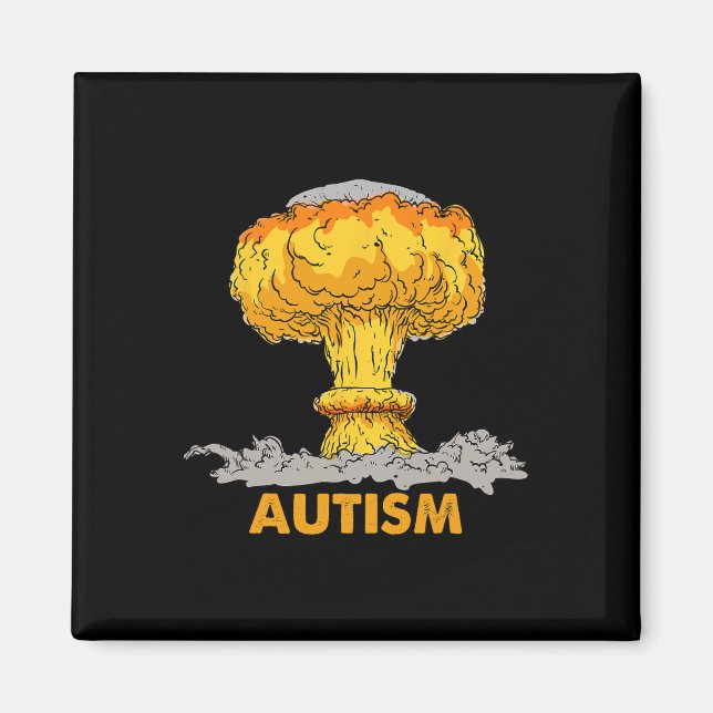 Autism - Spectrum Of Magic  Magnet (Front)