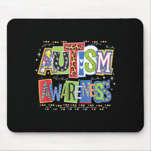 Autism Squad Family Autism Awareness Month Men Mouse Pad