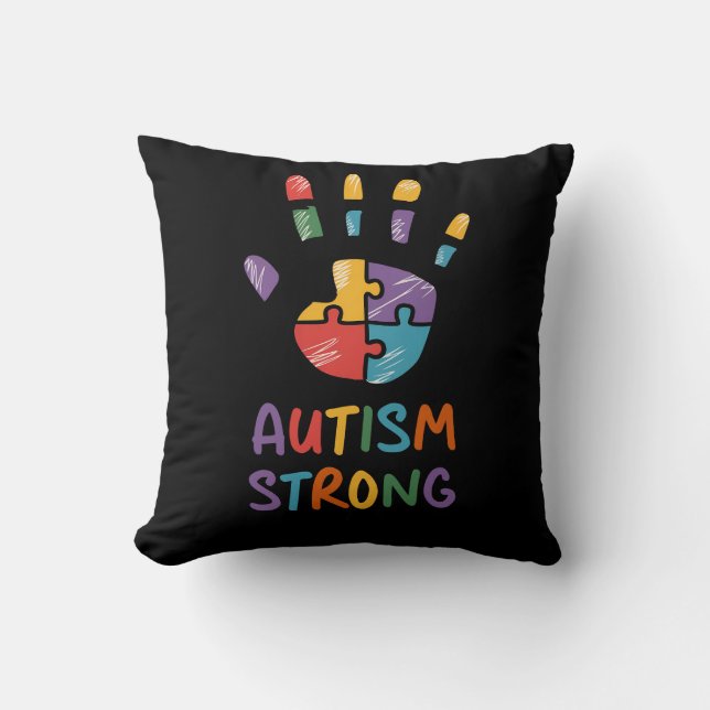 Autism Strong Cushion (Front)