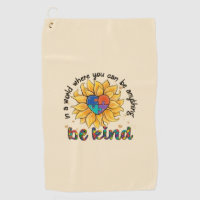 Autism Sunflower Be Kind