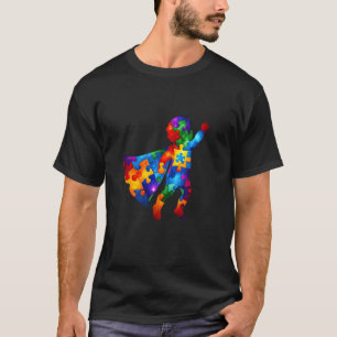 Autism Super Hero Kid Autism Awareness T-Shirt