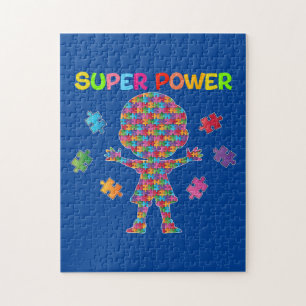 Autism, Super Power Jigsaw Puzzle