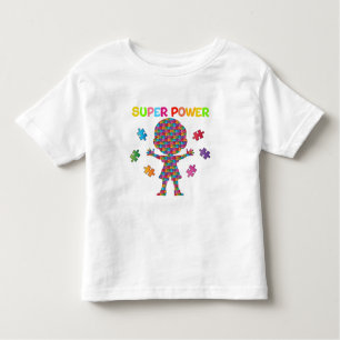 Autism, Super Power Toddler T-Shirt