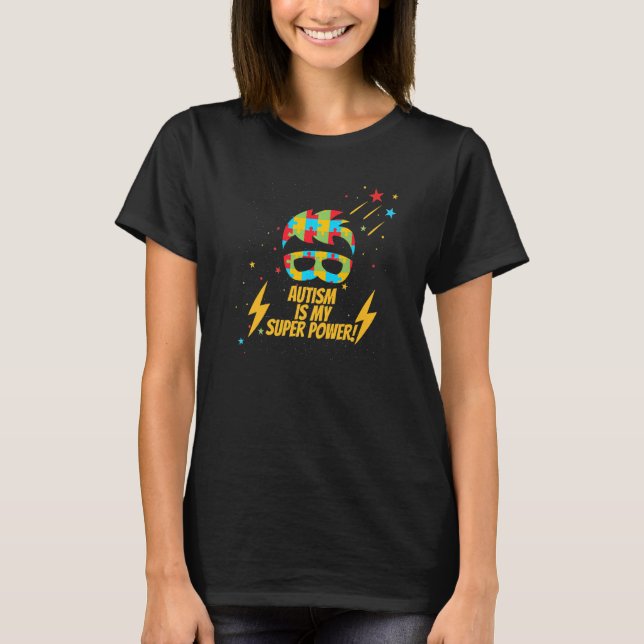 Autism Superhero T-Shirt (Front)