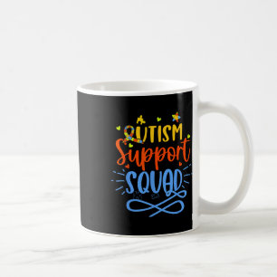 Autism Support Squad Autism Awareness Family Group Coffee Mug