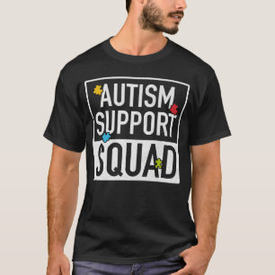 Autism Support Squad Autism Parent Support T-Shirt