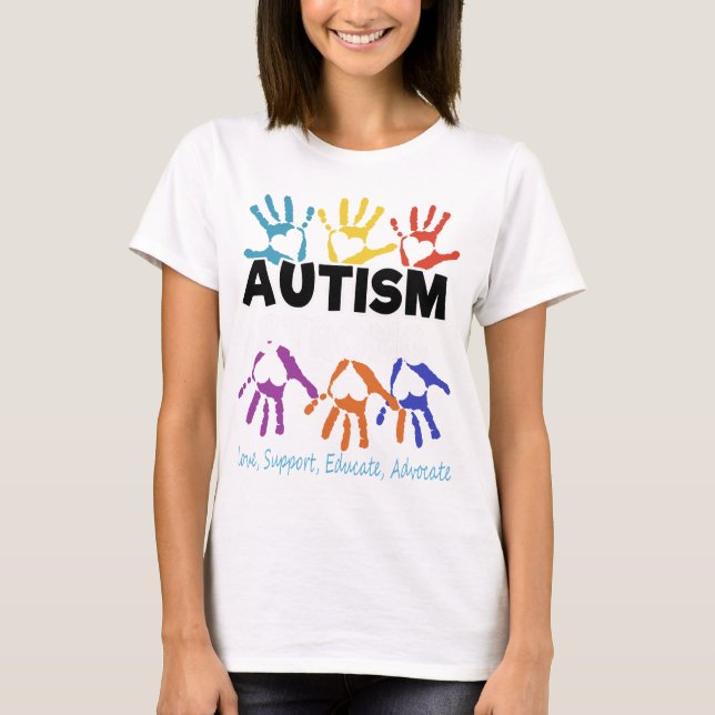 autism t-shirts (Front)
