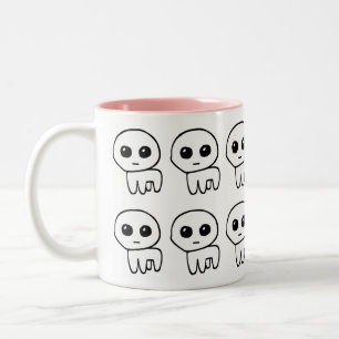Autism TBH Creature Autism creature Two-Tone Coffee Mug