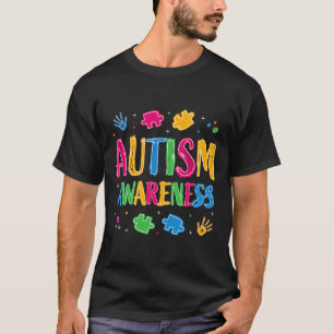 Autism Teacher Kids Colour Outside The Line Autism T-Shirt