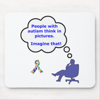 Autism/Think in Pictures Mouse Pad