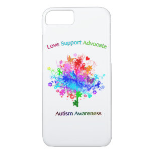 Autism Tree in Spectrum iPhone 8/7 Case