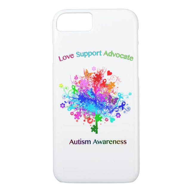 Autism Tree in Spectrum Case-Mate iPhone Case (Back)