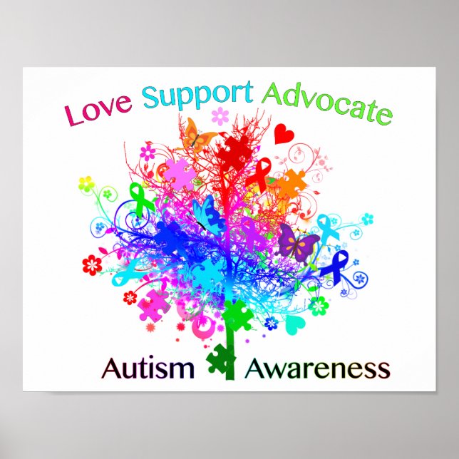 Autism Tree in Spectrum Poster (Front)