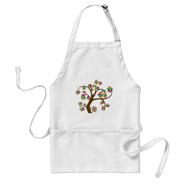 Autism Tree of Life Standard Apron (Front)