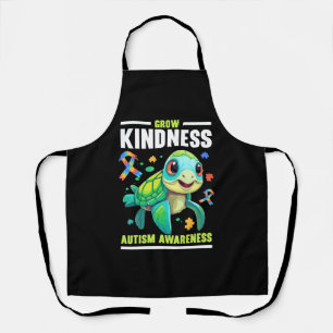 Autism Turtle Autistic Puzzle Autism Awareness     Apron