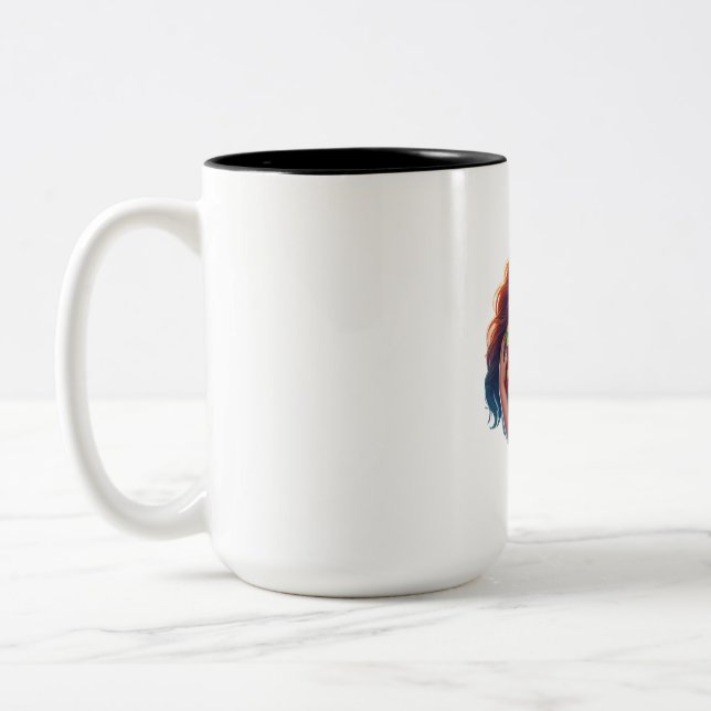 Autism Two-Tone Coffee Mug (Left)