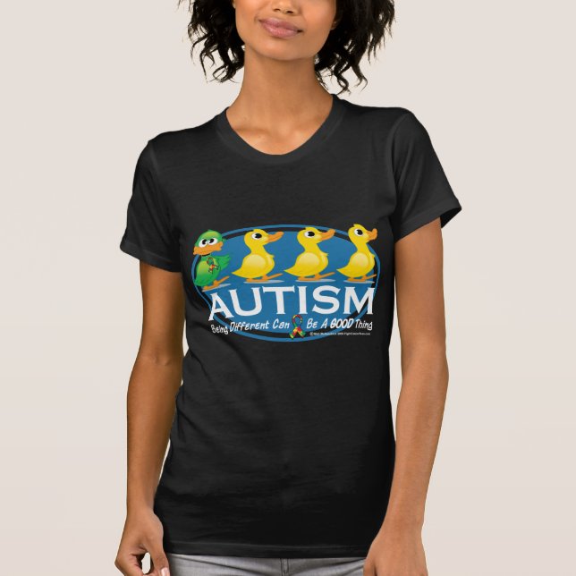 Autism Ugly Duckling T-Shirt (Front)