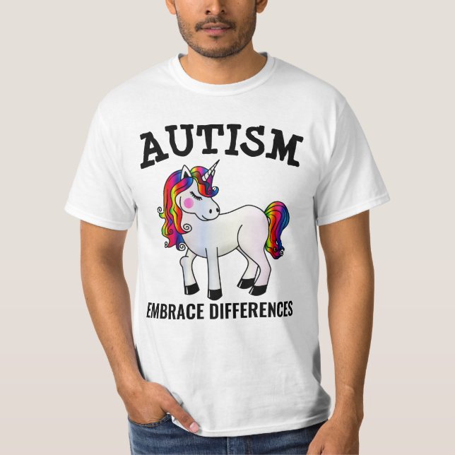 AUTISM UNICORN T-SHIRTS (Front)