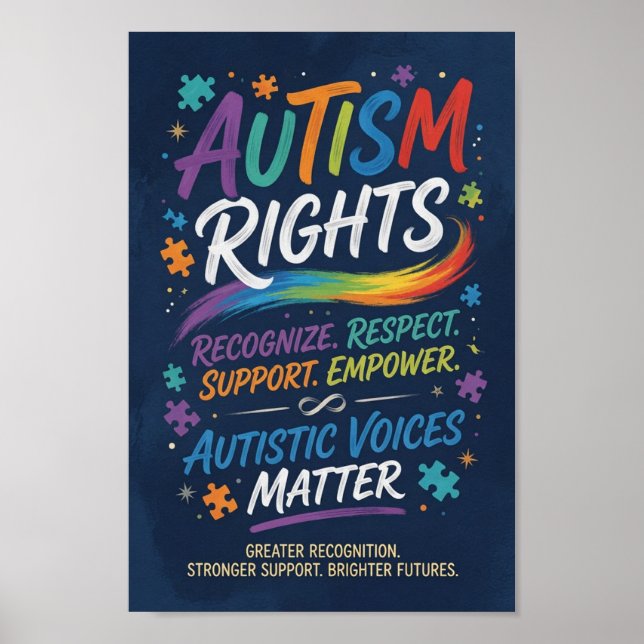 Autism Voices Poster (Front)