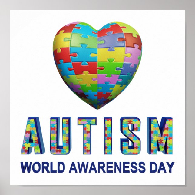 Autism World Awareness Day Poster (Front)