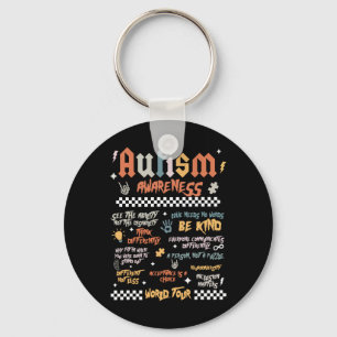 Autism World Tour Key Ring