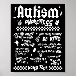 Autism World Tour Poster