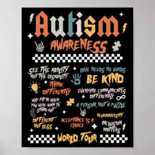 Autism World Tour Poster