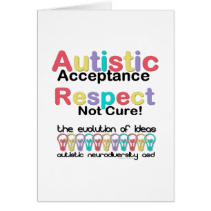Autistic Acceptance Respect Not Cure