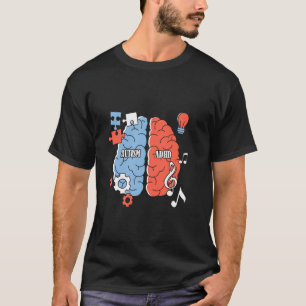 Autistic & ADHD Autism Hyperactivity Neurodiversit T-Shirt