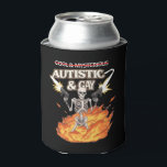 Autistic and Gay Skeleton Funny Autism Awareness Can Cooler<br><div class="desc">Autistic and Gay Skeleton Funny Autism Awareness</div>