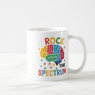 Autistic Autism Awareness Boys Toddler I Rock The Coffee Mug