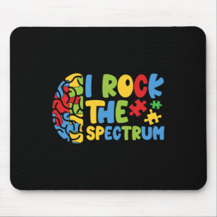 Autistic Autism Awareness Boys Toddler I Rock The Mouse Pad