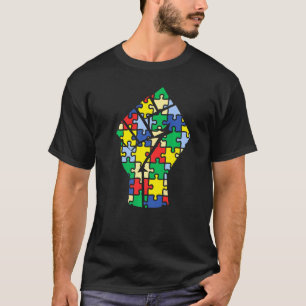 Autistic Autism Awareness Kindness Hand Puzzle Gra T-Shirt