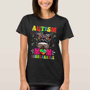 Autistic Autism Awareness Mum Life Women Mother s T-Shirt