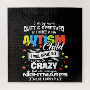 Autistic Autism Child I Will Break Out A Level Jigsaw Puzzle