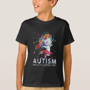 Autistic   Autism Dancing To A Different Beat T-Shirt