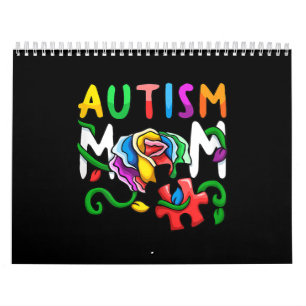 Autistic   Autism Mum Autism Awareness Day Calendar
