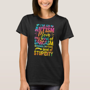 Autistic Awareness I'm An Autism Mum T-Shirt