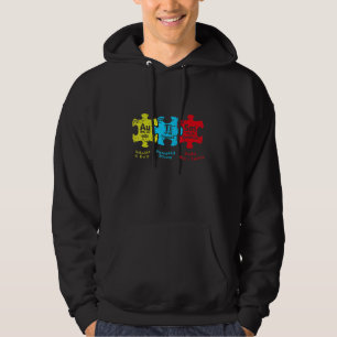 Autistic Awareness Month Elements Periodic Table A Hoodie