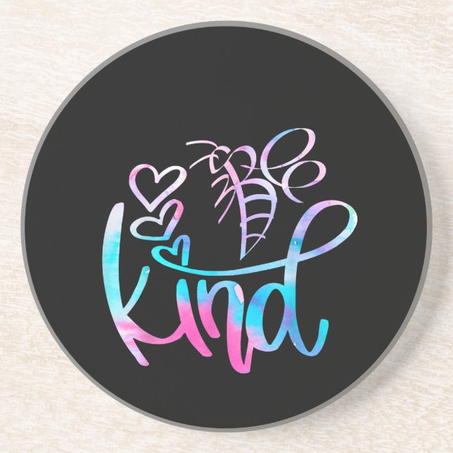 Autistic | Be Kind Autism Awareness Coaster (Front)