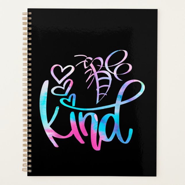 Autistic | Be Kind Autism Awareness Planner (Front)