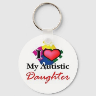 autistic daughter key ring
