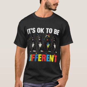Autistic It's Ok To Be Different Newfoundland Mum T-Shirt