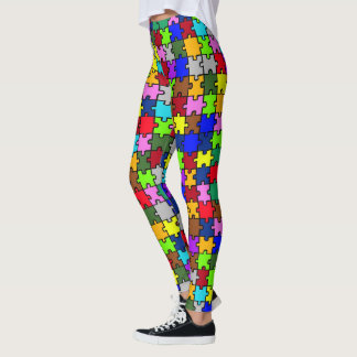 Autistic Jigsaw Leggings