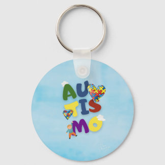 Autistic Mom Keychain