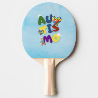 Autistic Mom Ping Pong Paddle